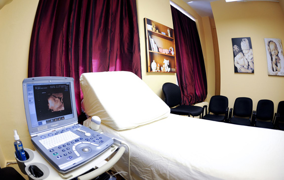 3d ultrasound ny scanning room